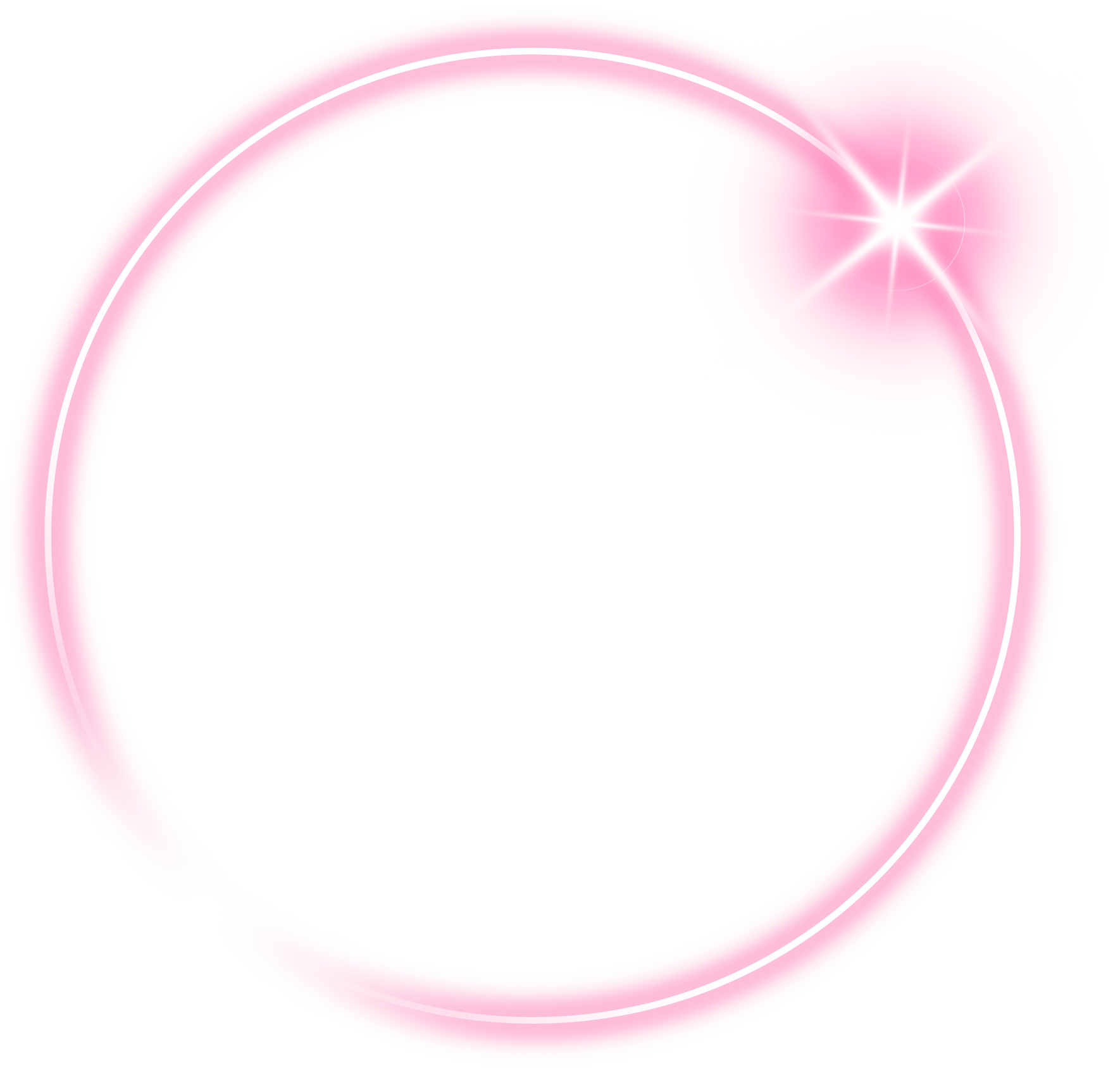 pink circle line light neon and sparkle light