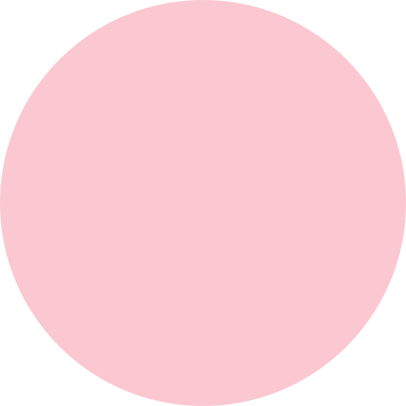 retro pink circle